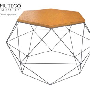 Mesa de centro Hexagonal herrería